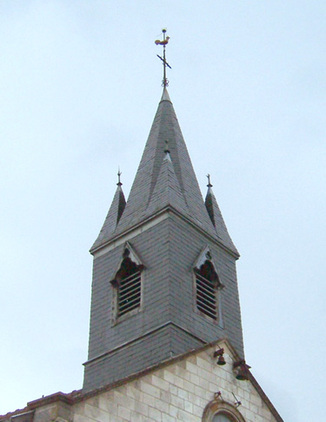Photo clocher église 05/09/2005