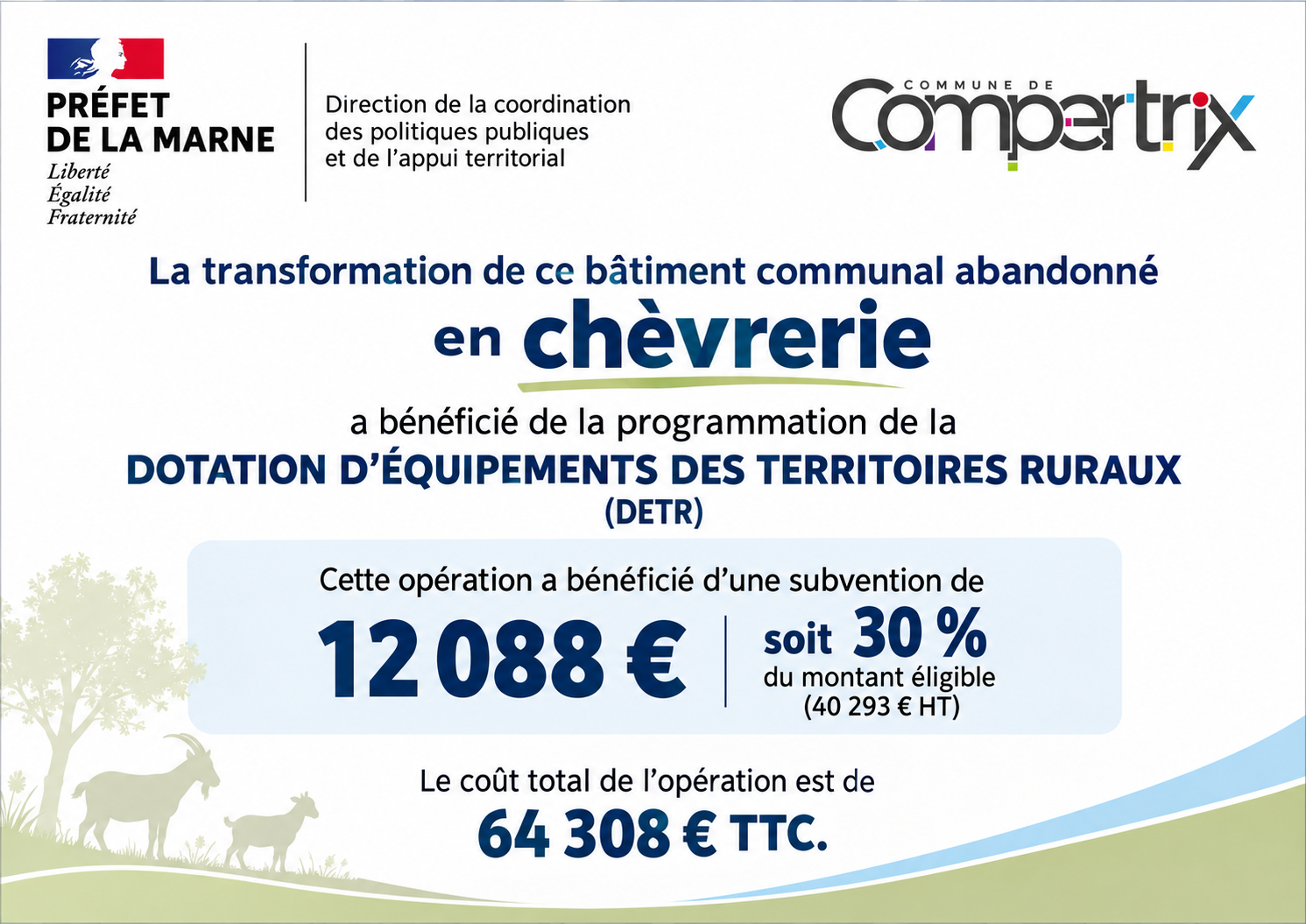 🐐 La chèvrerie de Compertrix pre...